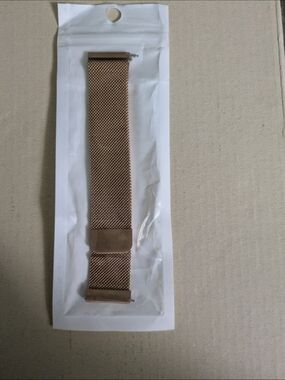 Rose Gold Mesh Milanese Watch Band